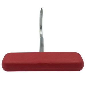 Crochet tire carcasse manche plastique rouge