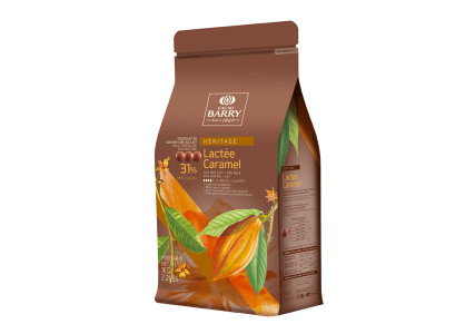 Chocolat de couverture au lait caramel 31,1% Cacao Barry