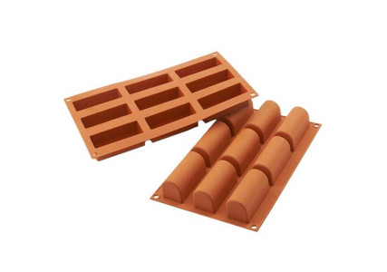 Moule silicone 9 bûchettes Silicon Flex