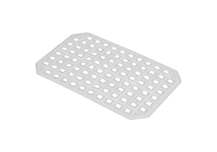 Grille pour bac alimentaire rectangulaire