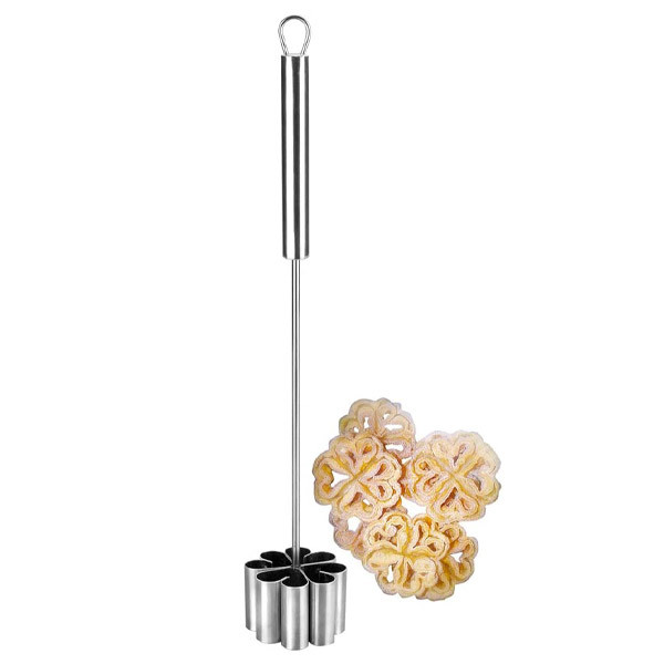 Moule &agrave; rosaces inox petite fleur