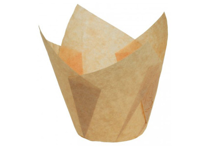 Caissettes papier Tulipcup écru (x200)