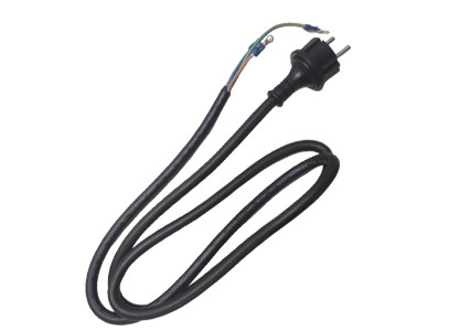 Câble d'alimentation 3Gx1,5 mm² avec fiche mâle moulée