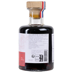 Sauce soja sal&eacute;e Le Sauvage 20 cl - La Compagnie de Bouteville