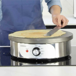 Cr&ecirc;pi&egrave;re &eacute;lectrique Family en fonte &oslash;35 cm - Casselin