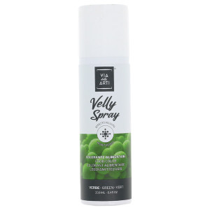 Colorant spray effet velours vert