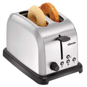 Grille pain toaster inox 2 tranches - Bartscher