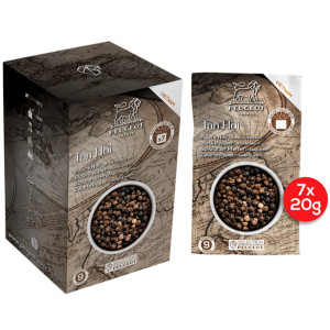 Boite de 7 sachets fraicheur de poivre noir Tan Hoi - Peugeot