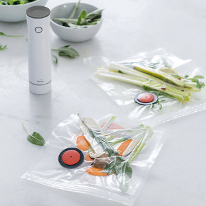 Set de 12 sacs de conservation sous vide pour pompe &agrave; vide - Lacor