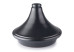 Plat à tajine en terre cuite émaillée noire