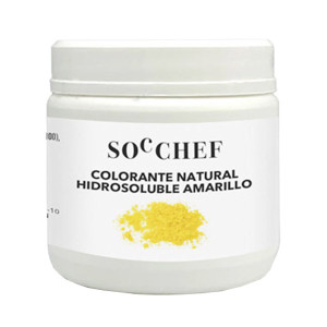 Colorant alimentaire poudre hydrosoluble naturel jaune