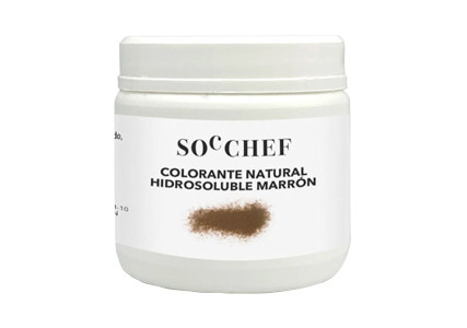 Colorant alimentaire poudre hydrosoluble naturel marron