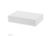 Boite pâtissière lunch box blanche pour plateau traiteur - H 6 cm
