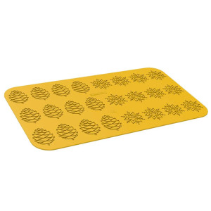 Moule silicone 24 d&eacute;cors d'hiver Naturae - Silikomart