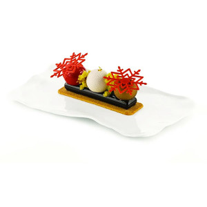Moule silicone 24 d&eacute;cors d'hiver Naturae - Silikomart