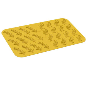 Moule silicone 28 feuilles de romarin Naturae - Silikomart