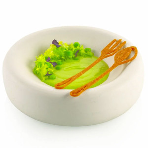 Moule silicone 20 couverts Naturae - Silikomart