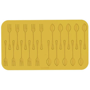 Moule silicone 20 couverts Naturae - Silikomart