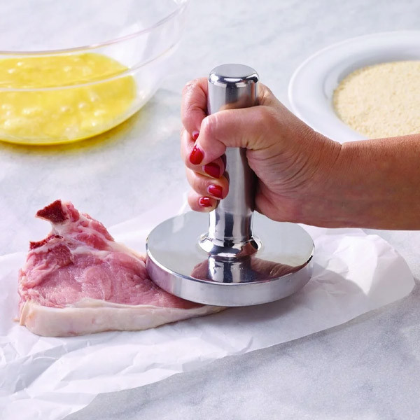 Marteau à Viande En Inox – Outil Professionnel Pour Attendrir Steaks, Poulet Et Viandes Rapidement