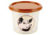 Pot à rillettes avec couvercle décor porc (x50)