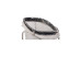Support sac poubelle portefeuille inox 110L