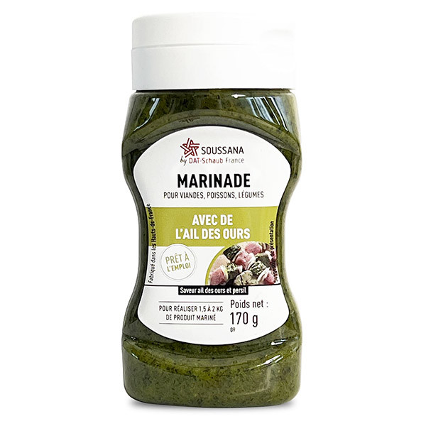 Squeeze marinade liquide Ail des ours - Soussana (170 g)