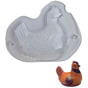 Moule chocolat professionnel poule pondeuse