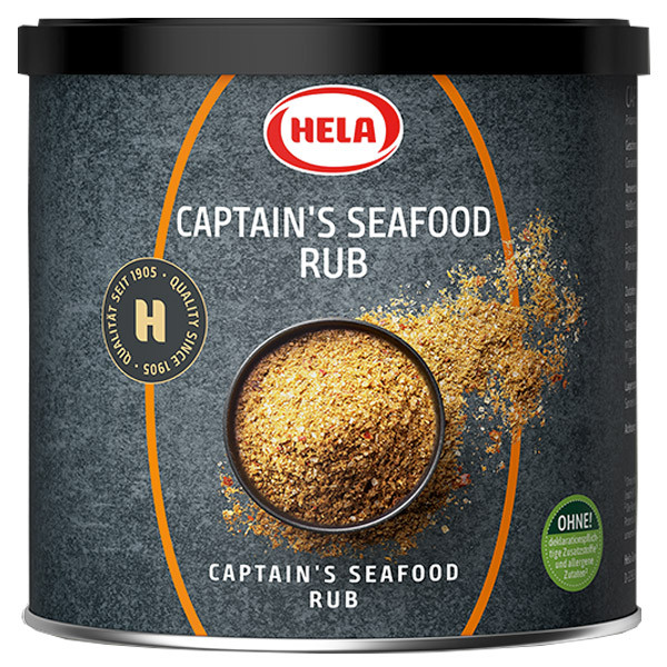 Rub m&eacute;lange d'&eacute;pices &agrave; frotter Captain's SeaFood - Hela - DDM Courte