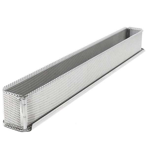 Moule &agrave; mini p&acirc;t&eacute; en croute d&eacute;montable en inox perfor&eacute;
