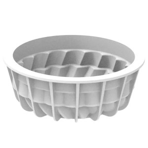 Moule silicone 1 rond Pleincoeur 140 mm - Silikomart