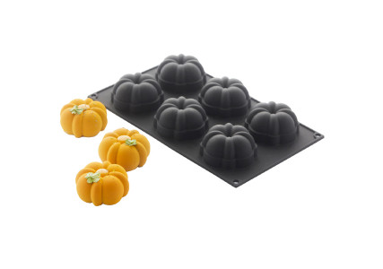 Moule silicone 6 Pansé Black Sil - Martellato