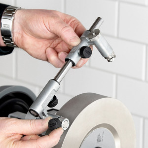 Support d'aff&ucirc;tage pour lames rondes pour aff&ucirc;teuse Tormek T2 Pro Kitchen