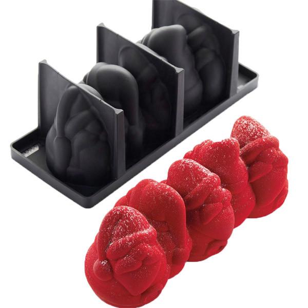 Moule &agrave; b&ucirc;che silicone P&egrave;re No&euml;l - Pavoni