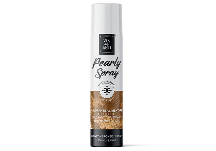 Colorant spray effet métallisé bronze