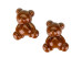 Moule à chocolat copolyester 6 demi ours Mallow - Martellato