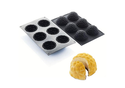 Moule silicone 6 Mimosa Black Sil - Martellato