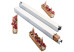 Moule barre viennoiserie inox avec tube (x2)