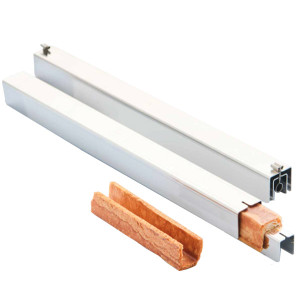 Moule barre viennoiserie inox avec tube (x2)