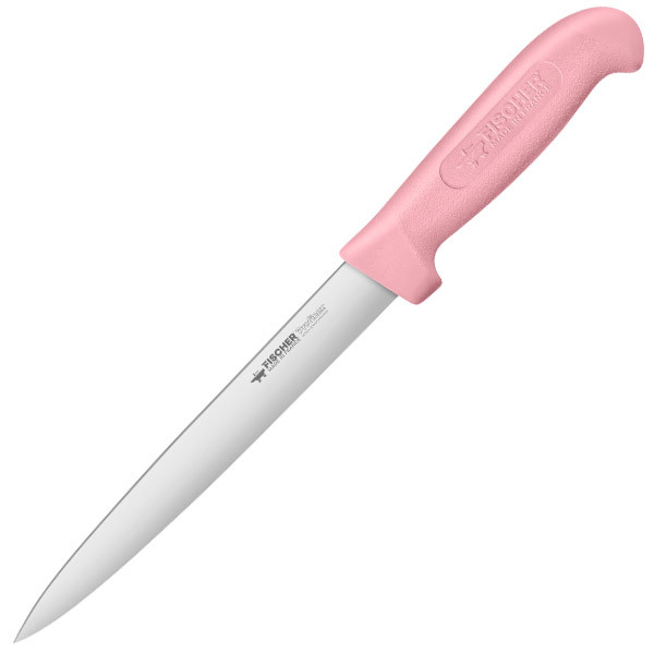 Couteau &agrave; d&eacute;nerver Profinox Fischer - ROSE