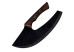 Couteau à viande Viking manche bois lame noire Black Churrasco - Tramontina