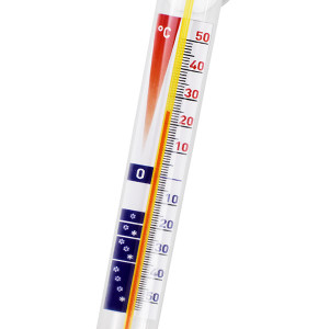 Mini thermom&egrave;tre frigo avec ventouse -50/+50&deg;C