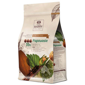 Chocolat de couverture au lait Papouasie 35% Cacao Barry - DDM D&eacute;pass&eacute;e