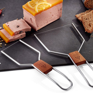 Lyre &agrave; fromage inox avec tendeur - 13 cm - Triangle