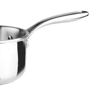 Casserole inox induction Trichef avec couvercle verre - Lacor