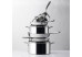 Wok inox induction Trichef - Lacor