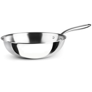 Wok inox induction Trichef - Lacor