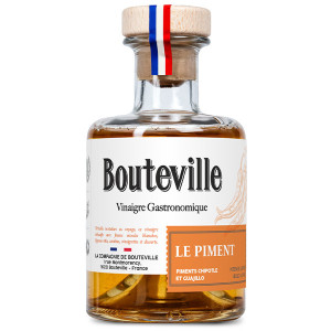 Vinaigre de vin Le Piment 20 cl - La Compagnie de Bouteville