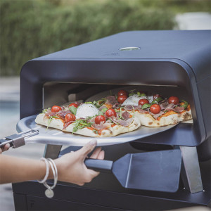 Four &agrave; pizza Pro &agrave; gaz avec sole tournante - Forge Adour