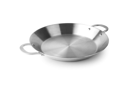 Plat à paella inox induction Trichef - Lacor
