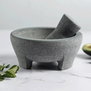 Mortier &agrave; &eacute;pices en granit avec pilon - 850 ml